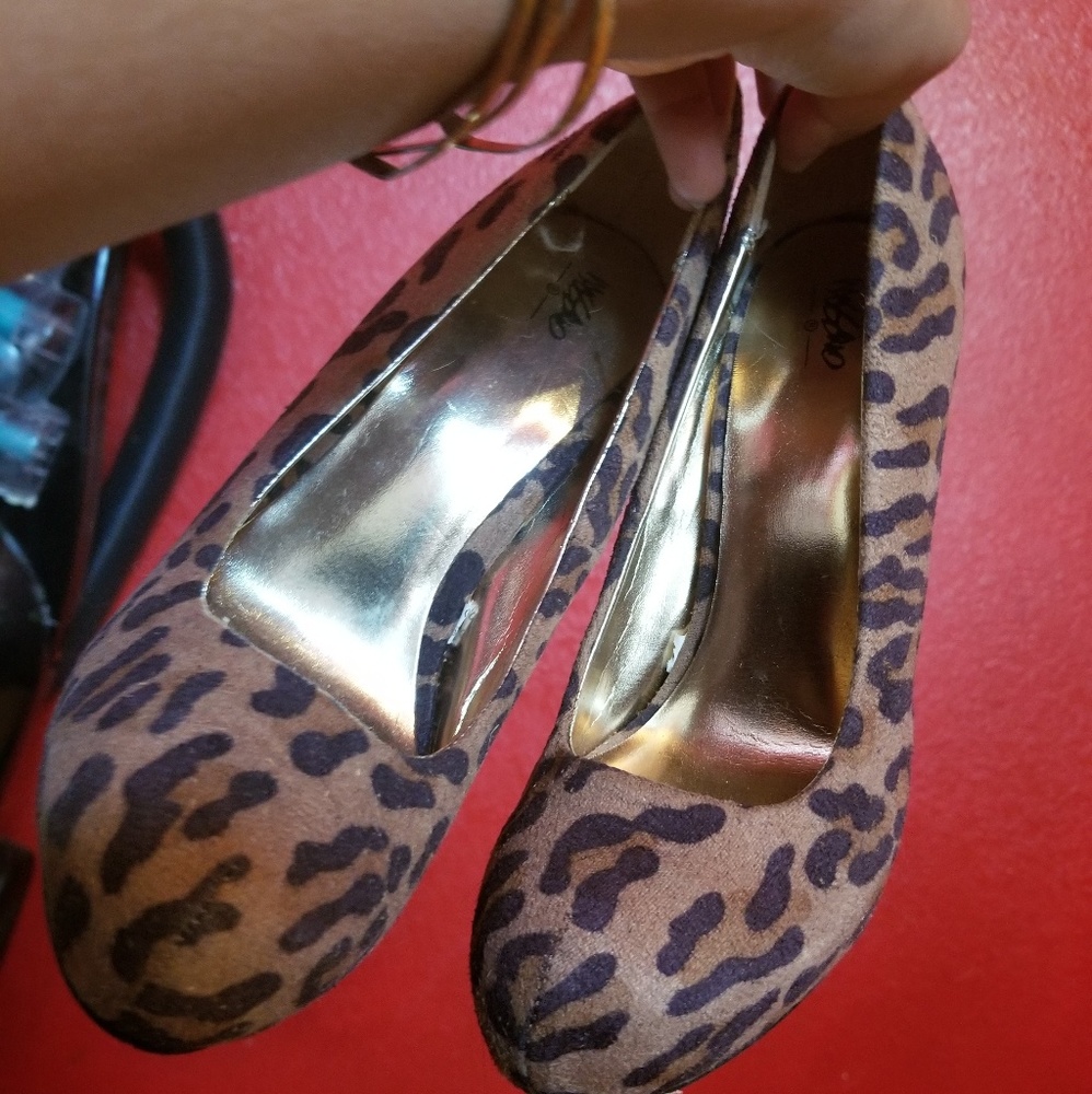Cheetah heels
